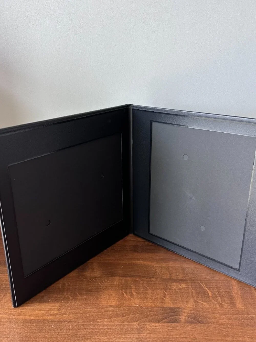 Celebrity Cruises Double-Hinged Table Top Photo Black Picture Frame